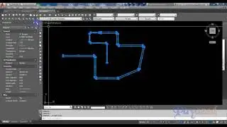 Draw Cable Tray as pline with hatch (TRT) Lisp
