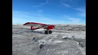 Alaska Cub, Glacier Landing