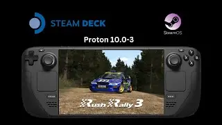 Rush Rally 3 - Steam Deck Gameplay