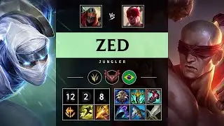 Zed Jungle vs Lee Sin - BR Grandmaster Patch 25.17