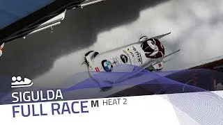 Sigulda | BMW IBSF World Cup 2019/2020 - 2-Man Bobsleigh Race 2 (Heat 2) | IBSF Official
