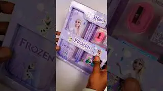 frozen elsa stationery set #stationery #pencilbox #pencilcase
