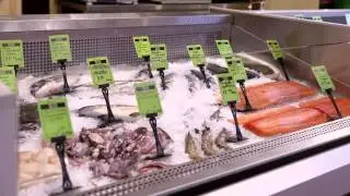 Equipment in deli shop