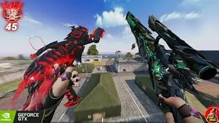 BLOOD STRIKE - 45 KILLS RANDOM SQUAD - ETERNAL SKIN UZI SCORPIUS + KAR98K NETHERFLAME || GTX&nbsp;1650