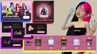 Как играть на карте Blackpink Square и выиграть товары Blackpink (полное руководство) Принцесса AH-mi#zepeto