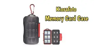 Kiorafoto SD and Micro SD Memory Card Case Unboxing