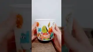 Stikeez Popcorn Bowl Rare