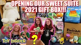 Unboxing Cool Toys from our 2021 Sweet Suite Swag Box! Cats vs Pickles, LOL Surprise, Funko and ???