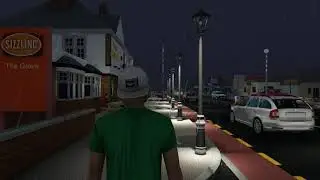 3D Night Walkthrough Animation