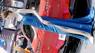 Mod&egrave;le r&eacute;duit de voiture HYPER Beautyleg Racing Model 095, pr&eacute;sent&eacute; au Salon international de l'a...