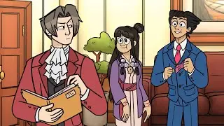 Lifting Edgeworth's Spirits (Ace Attorney Animation) [Paula Peroff]