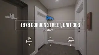 Welcome to 303 Gordon Square! (303-1878 Gordon Street, Guelph)