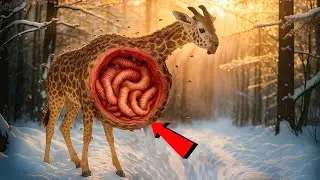Animal Rescue in Crisis: Giraffe Parasite Infection and Hornet Attack