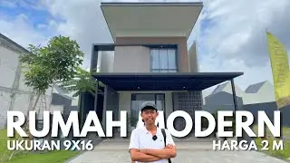 RUMAH MODERN | UKURAN 9X16 | HARGA 2 M