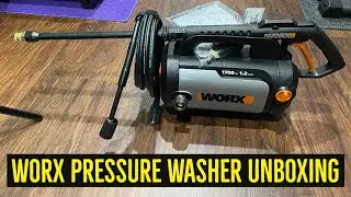 Worx Pressure Washer Unboxing