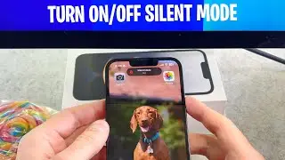 iPhone 16e How to Turn On/Off Silent Mode