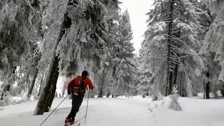 Obidowa - Turbacz (Gorce) - narty backcountry