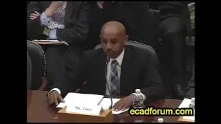 Mr. Tewodrose Tirfe Co-Founder Amhara Association of America: Subcommittee Hearing
