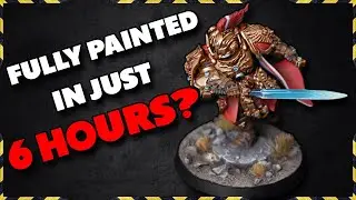 HIGH QUALITY SPEEDPAINT!! 6 HOURS START TO FINISH!! Easy ways to speed up your painting on any mini!