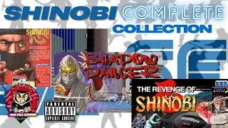 RED PILL RETRO GAMING PLAYS- SHINOBI ARCADE,  SHADOW DANCER, REVENGE OF SHINOBI - SHINOBI COLLECTION