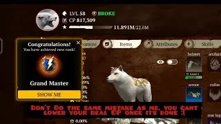 The Wolf - Watch this before putting on that shiny new gear :')
