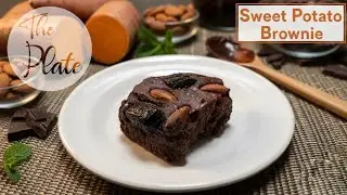 Sweet Potato Brownie | Healthy Brownie in Air Fryer | The Plate