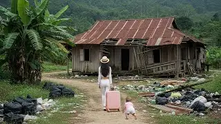 From a dilapidated wooden house to a dream home: The incredible journey of a single mother.