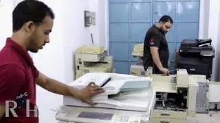 فك وتركيب كامل ماكينة ريكو   Ricoh 3045