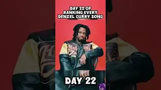 DAY 22 OF RANKING EVERY DENZEL CURRY SONG! #rap #hiphop #denzelcurry #music #raplife #ULT #BDB #zel