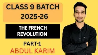 FRENCH REVOLUTION/ CHAPTER 1/ CLASS 9TH /HISTORY/NCERT/
