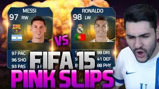 FIFA 15 INSANE TOTS RONALDO vs TOTS MESSI PINK SLIP / THE WAGERS ARE BACK + EGG SMASH :D!?