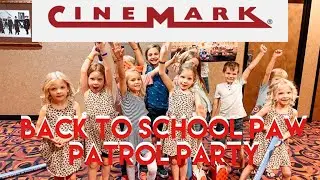 Back to School PAW PATROL Party
