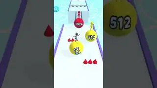 BALL RUN 2048 gameplay Walktrough Android Ios