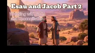 Esau and Jacob Part 2 | Jacob&rsquo;s Dream, Wrestling an angel, & Reconciliation (Gen 28&ndash;33 Bible Story)