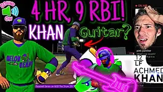 Achmed Khan Home Runs with theme song all Backyard Baseball
