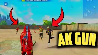 Free Fire Solo Vs Squad Gameplay Factory Fist Fight On Rank Game Factory Ke Upar Mila AK GUN