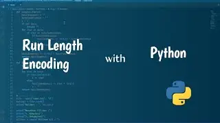 Implementasi Algoritma RLE (Run Length Encoding) pada Bahasa Pemrograman Python