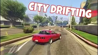 Gta 5 drifting in city with s2k