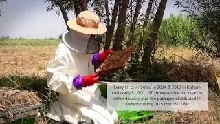 CARD-F's  Development of Apiculture (honey) Value Chain in Afghanistan