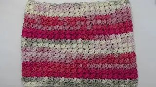 Crocheting   Loop ENNA with Star Stitch Woolly Hugs BANDY Veronika Hug