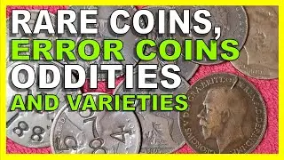Rare Coins, Oddities, Varieties and Error Coins - Found in Penny Hunts