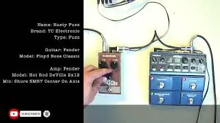 TC Electronic Rusty Fuzz