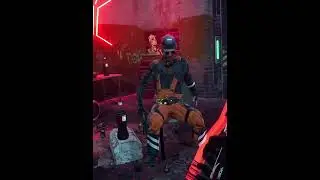 He didn't wanna be there!!! #swordcombat #ghostrunner #fastpaced #gameplay #scifi #futuristic