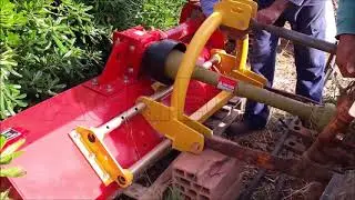 Connexion et fonctionnement du Broyeur à tracteur GeoTech Pro KFM 150M
