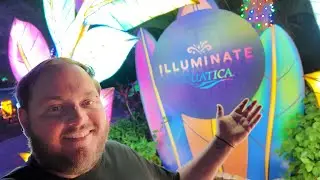 Illuminate на Aquatica Orlando СОВЕРШЕННО НОВОЕ в 2025 году | Тонны вкусных угощений и огней, кот...