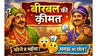 जब अकबर भी हैरान रह गया 😲 | Birbal Ki Qeemat | Full Comedy Story | Akbar Birbal”,.
