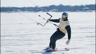 Snowkiting on Lake Minnetonka | Shot on BMPCC6K