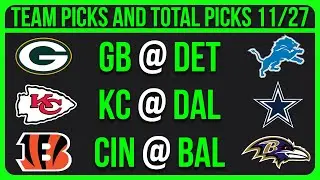 NFL Picks Today 11/27/25 NFL Week 13 Picks and Predictions