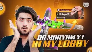 Dr Maryam Yt in my lobby | Qadeer Gaming | Pubg mobile