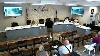 Middleton City Council Meeting - 8-6-2025